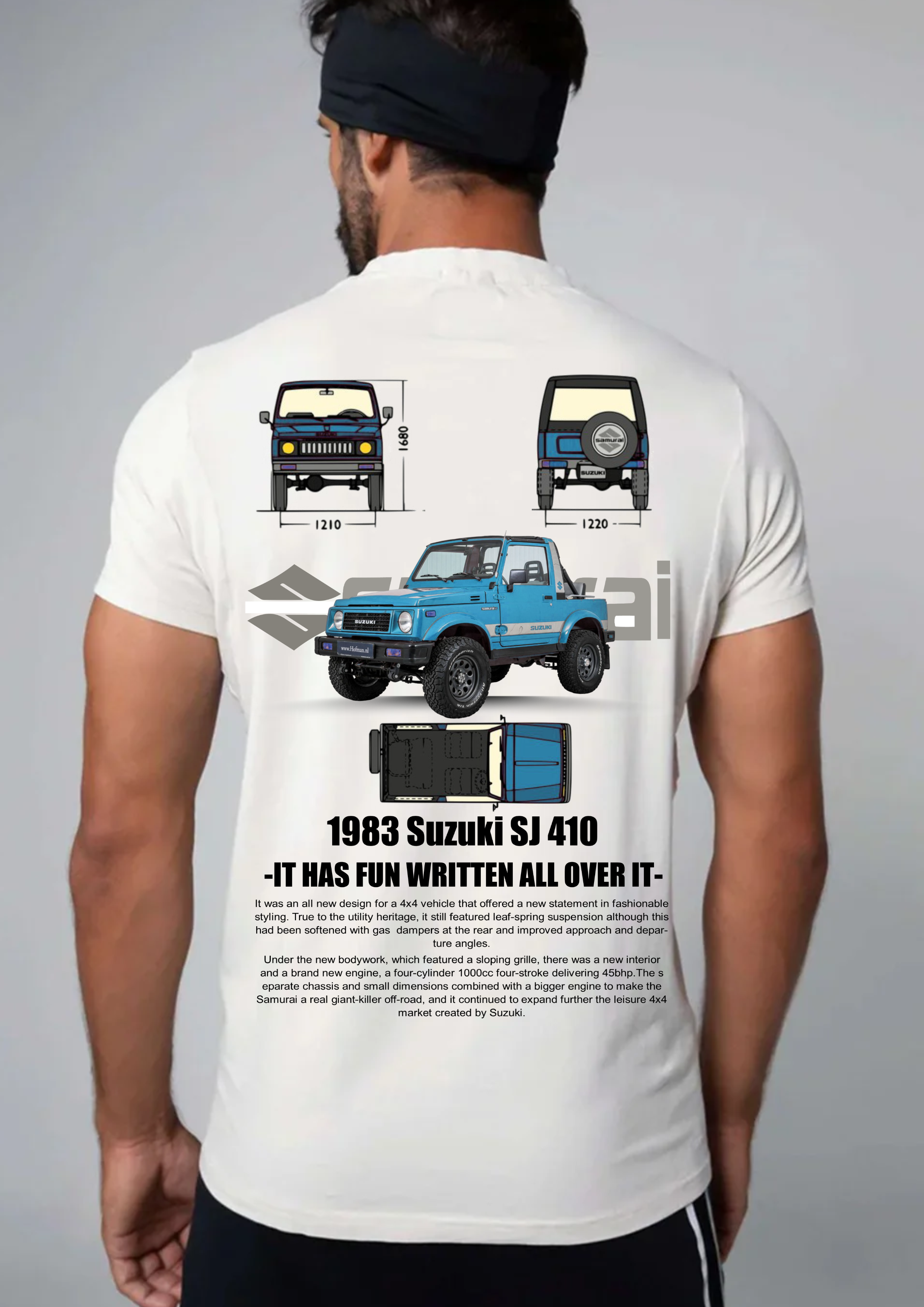 Camiseta Suzuki SJ 410