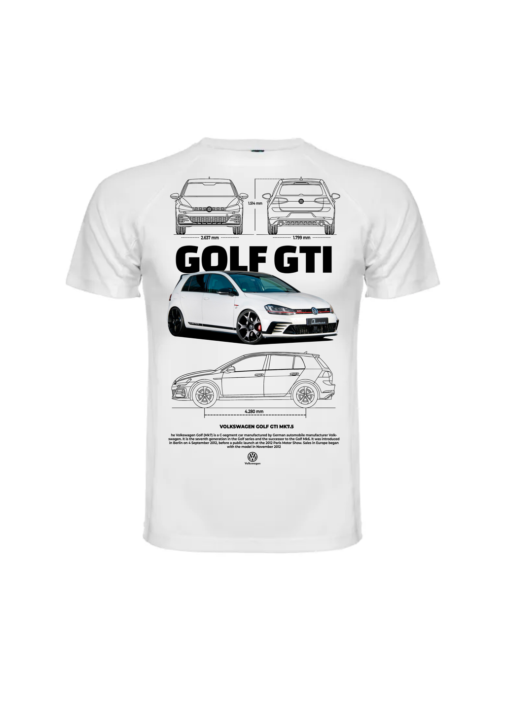 Camiseta Golf 7,5 GTI