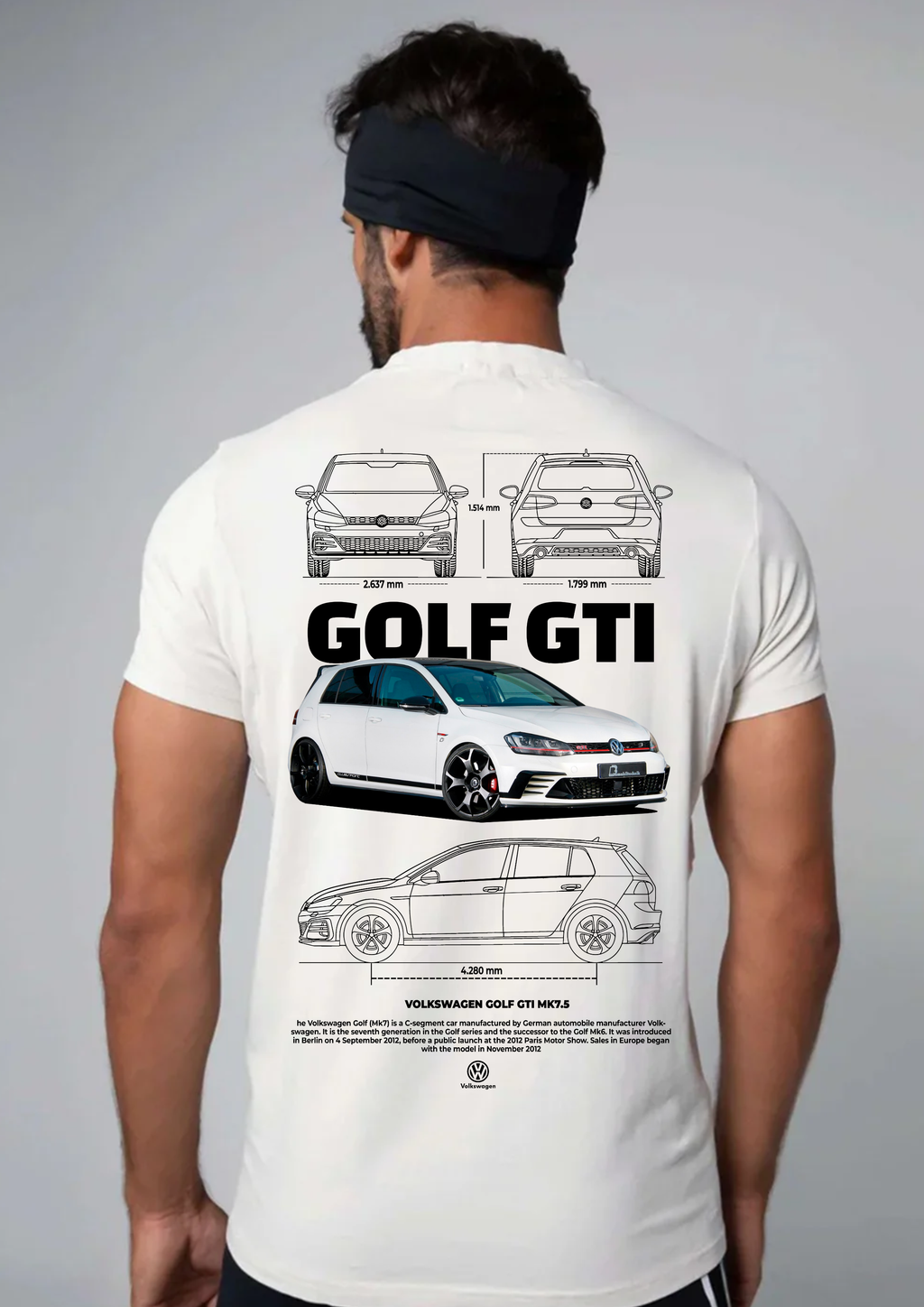 Camiseta Golf 7,5 GTI