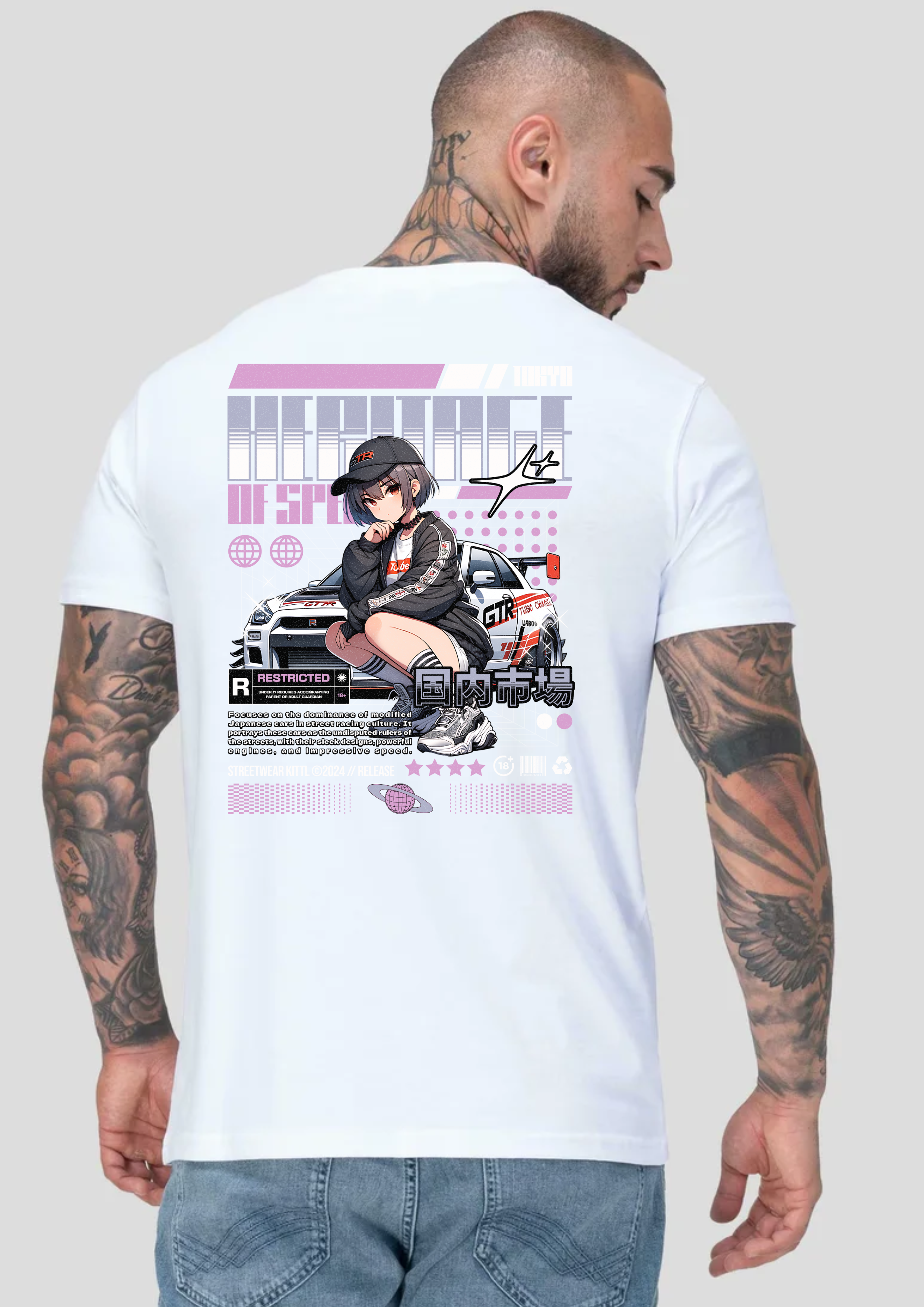 Camiseta Nissan GTR Japan Edition