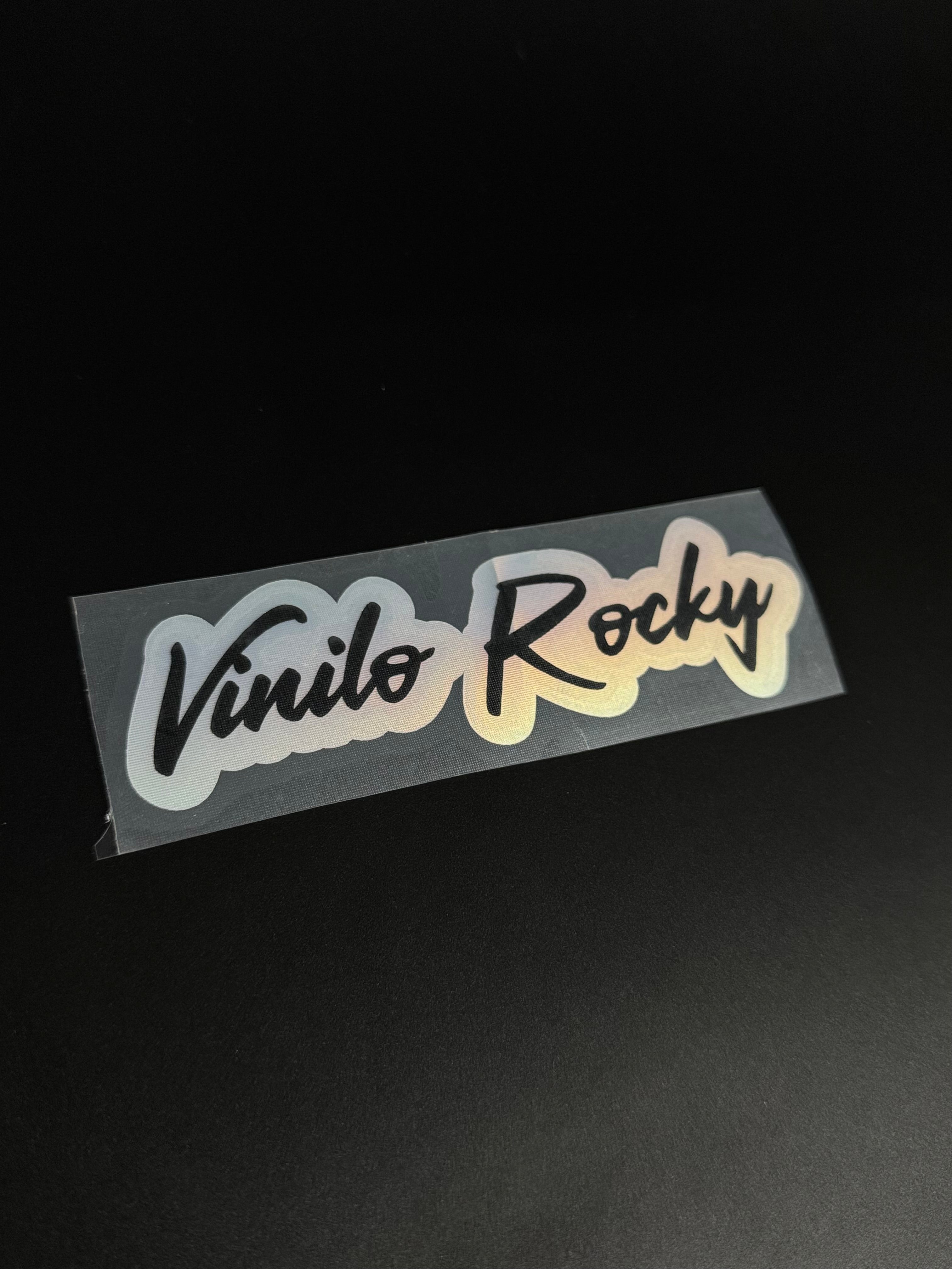 Vinilo Rocky Pegatina Holografica