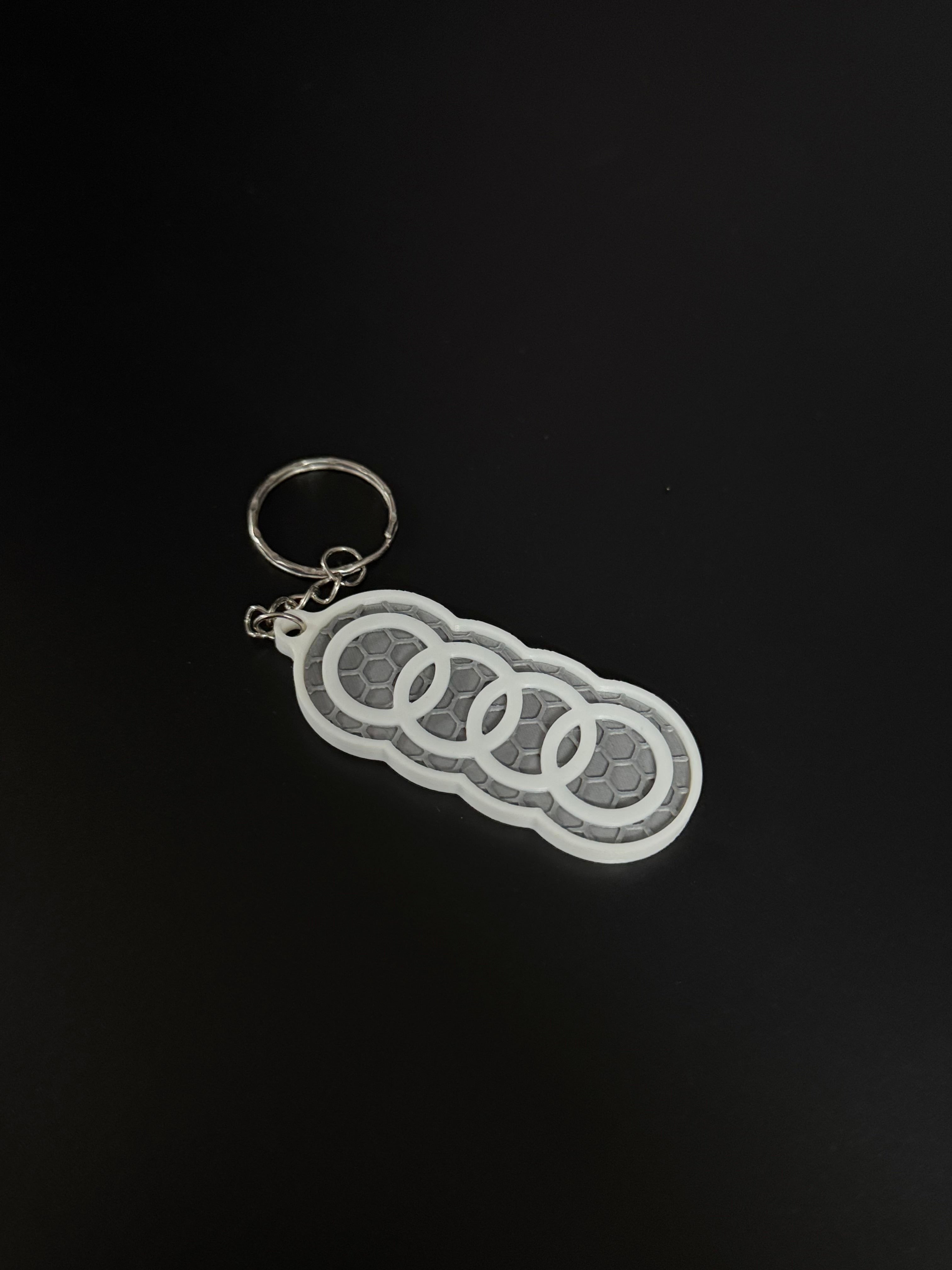 llavero Audi en 3D