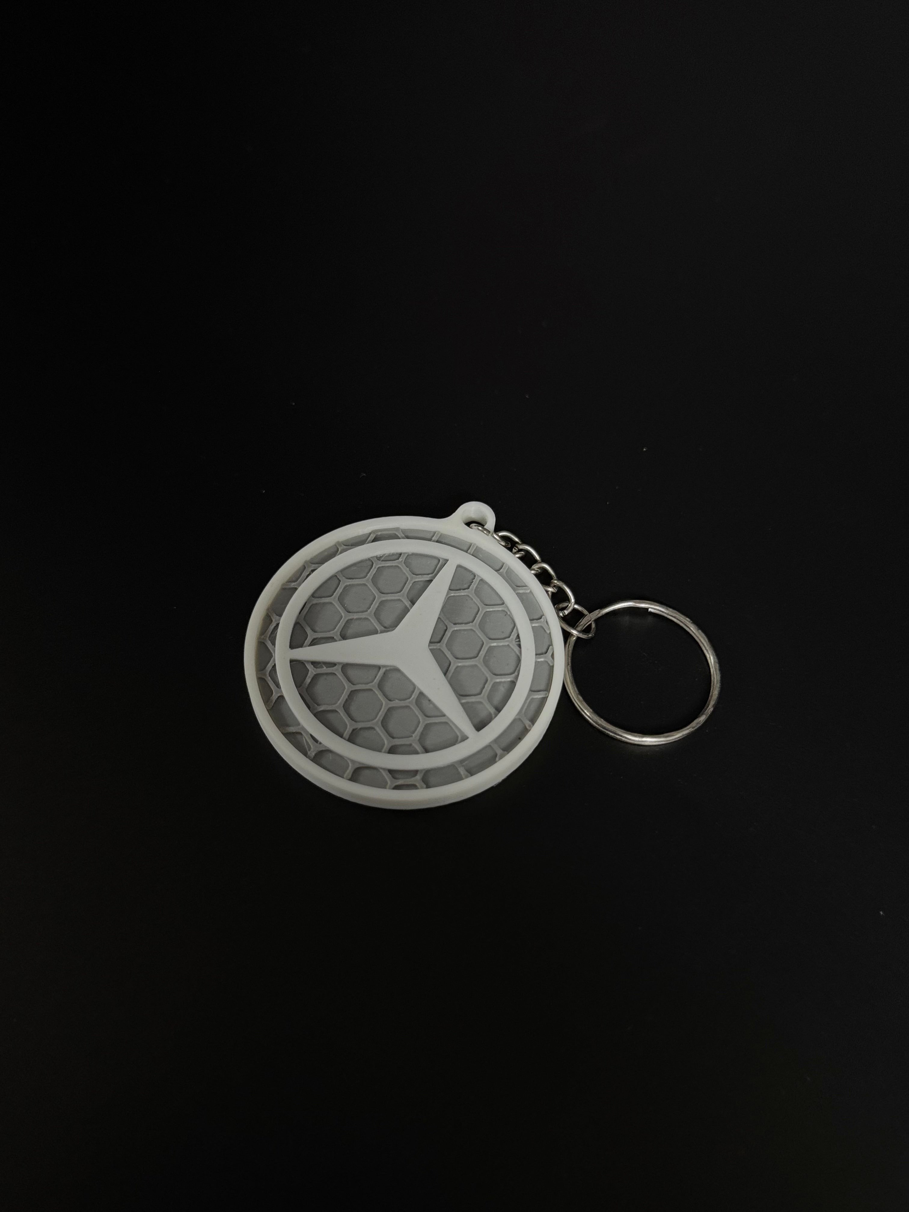 Llavero Mercedes Benz en 3D