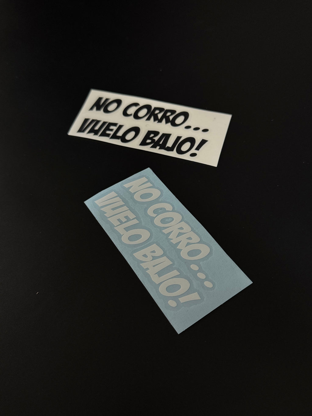 Pegatina: No Corro vuelo bajo