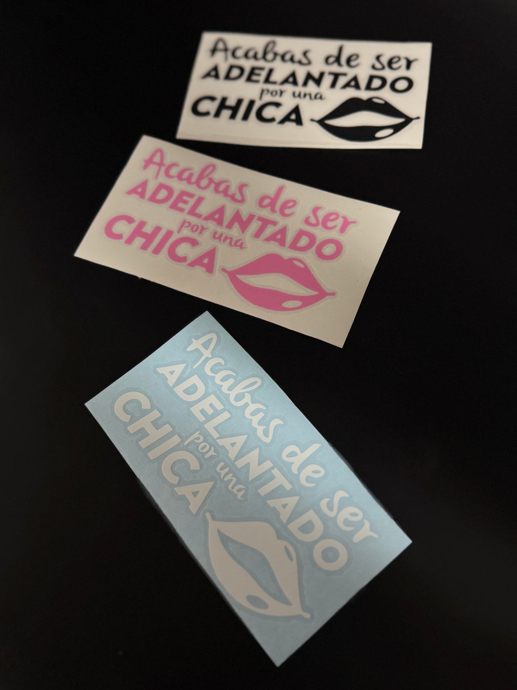Pegatina: Adelantado por CHICA