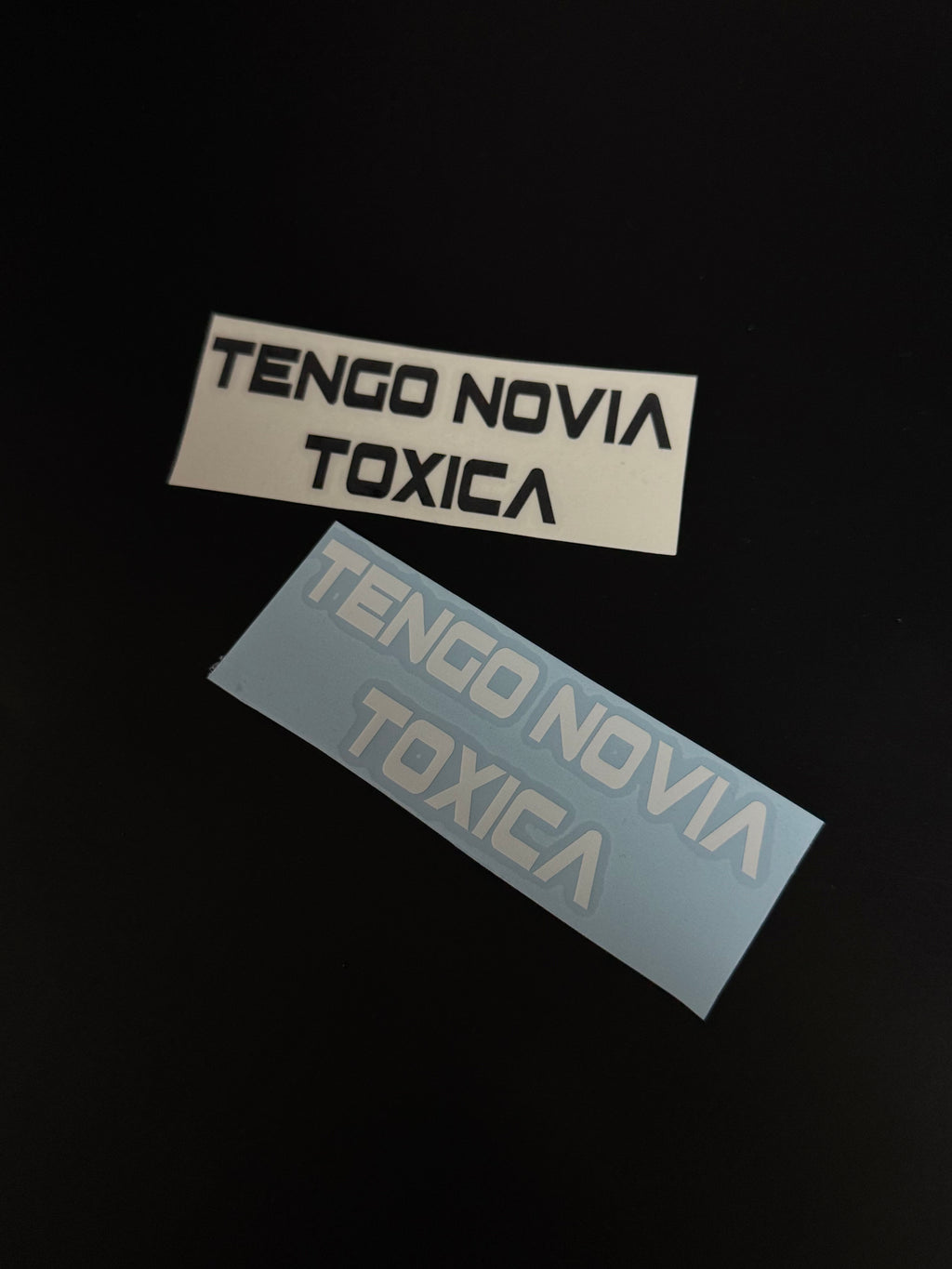 Pegatina: Tengo Novia TOXICA