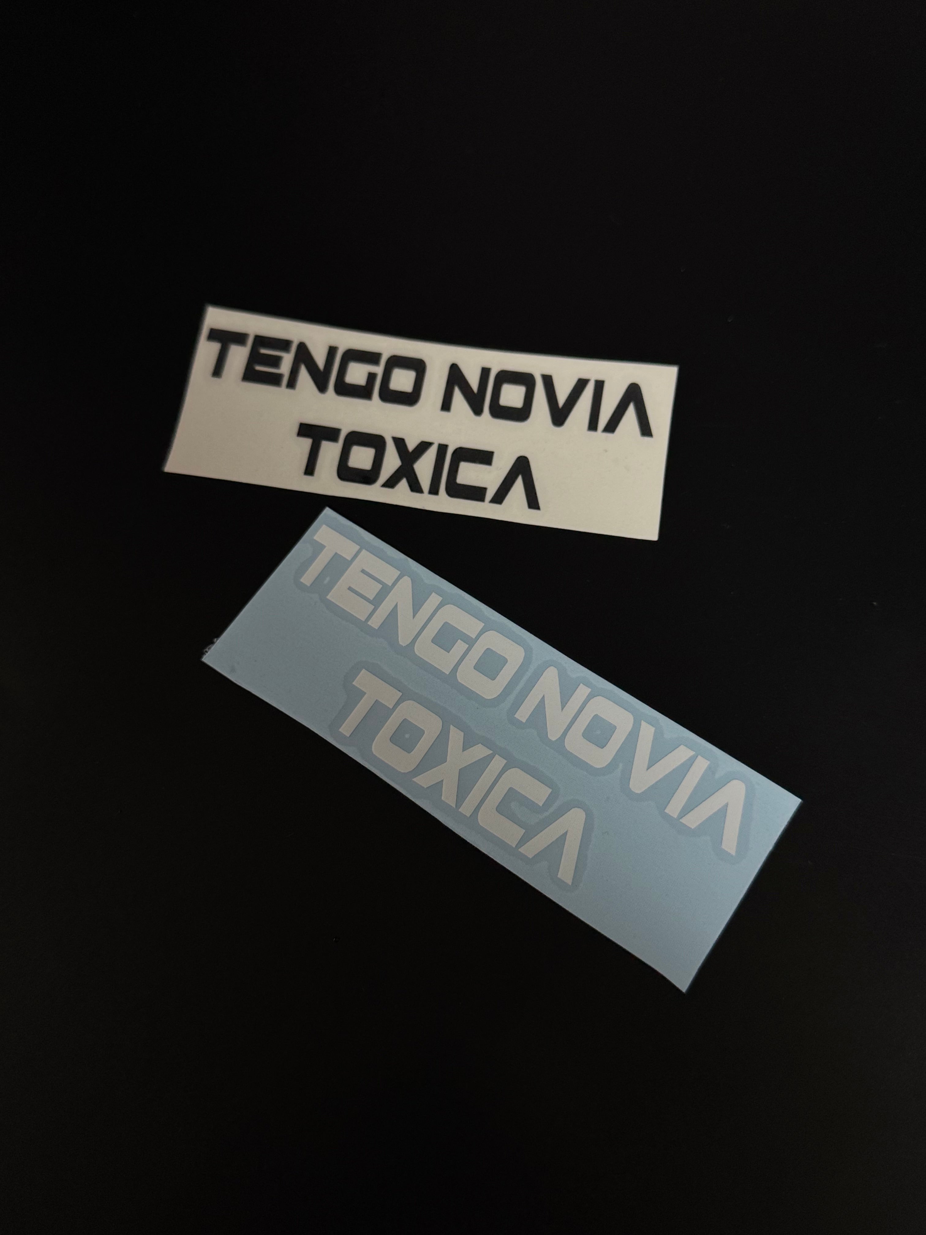 Pegatina: Tengo Novia TOXICA