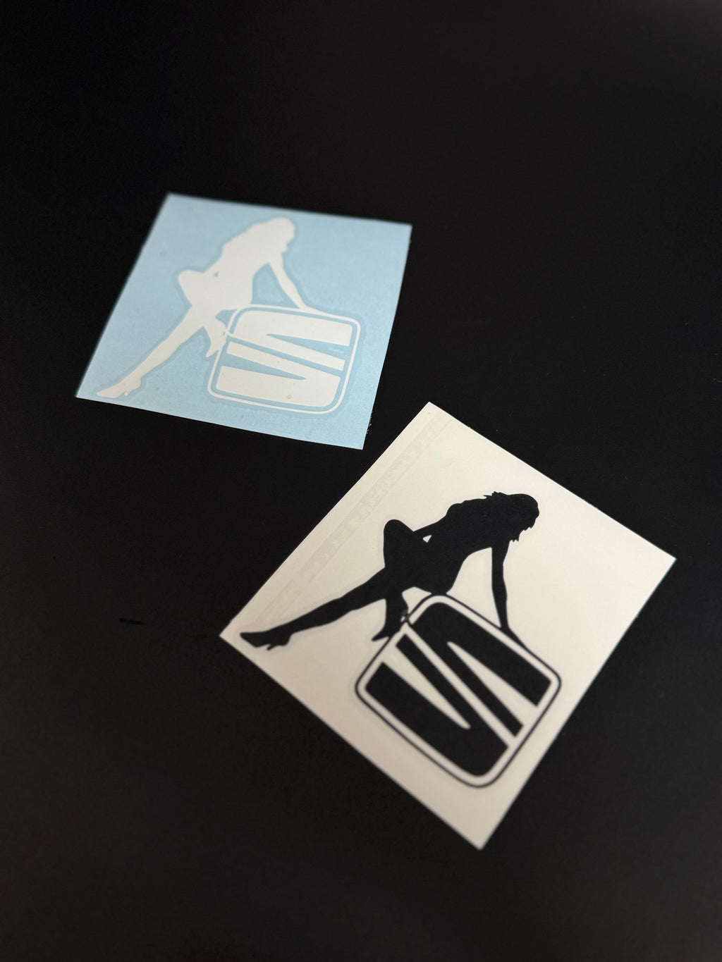 Pegatina: Seat Mujer