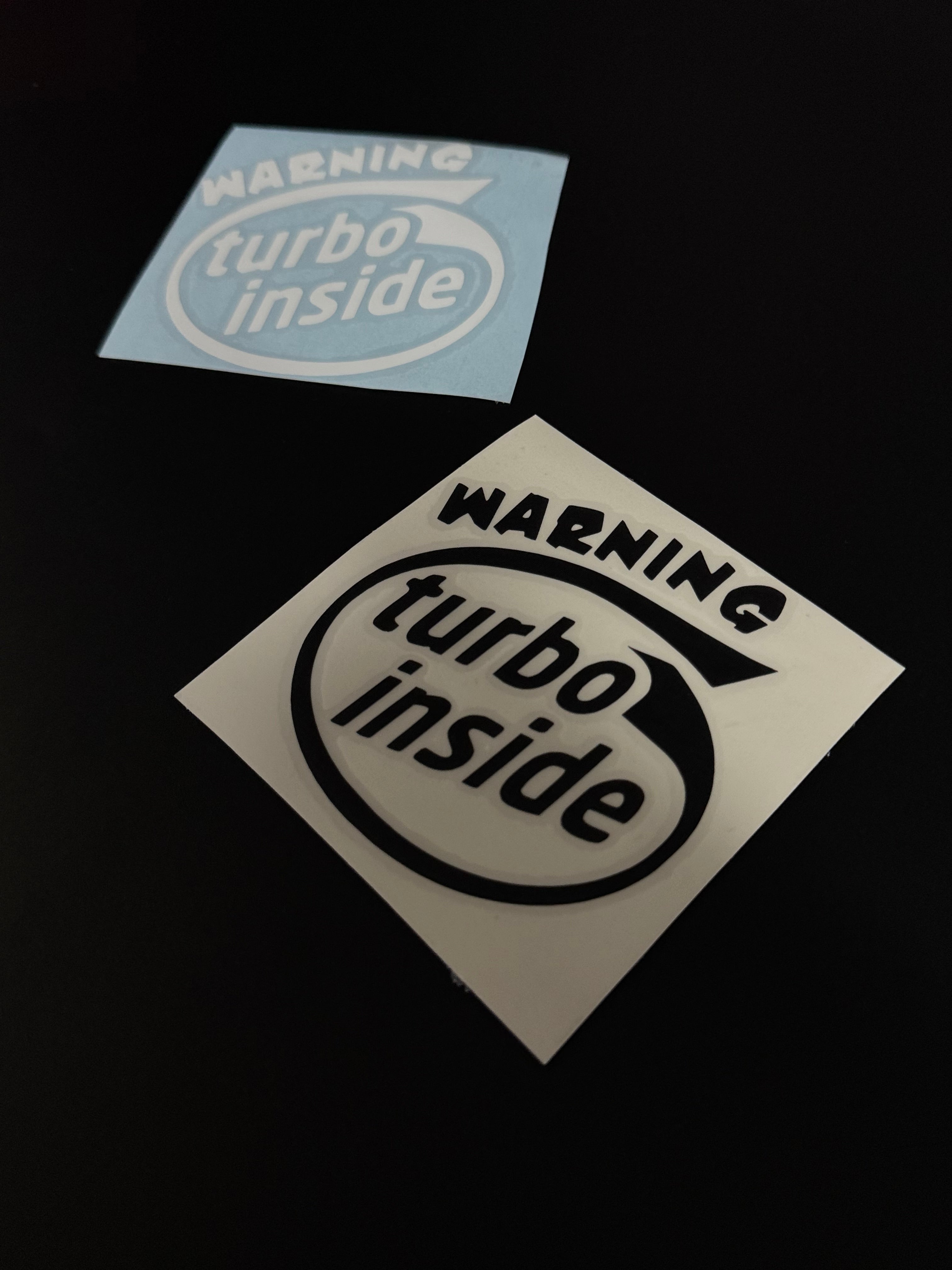 Pegatina: Turbo Inside