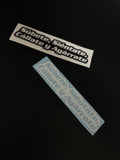 Pegatina: Subete, Sientate, Callate y Agarrate 2