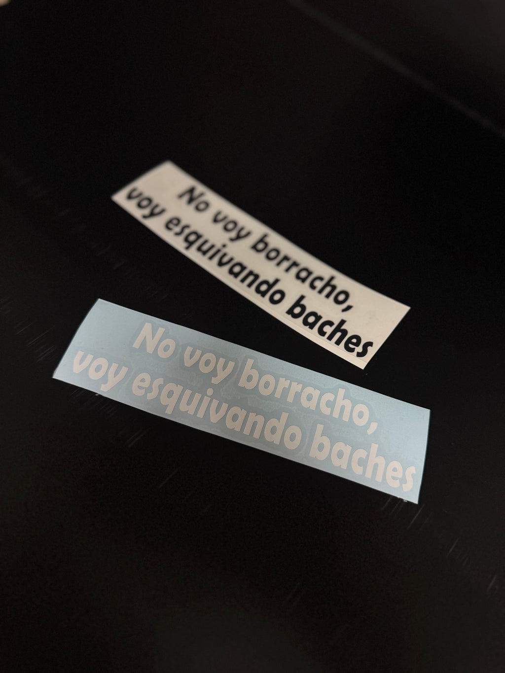 Pegatina: No Voy borracho