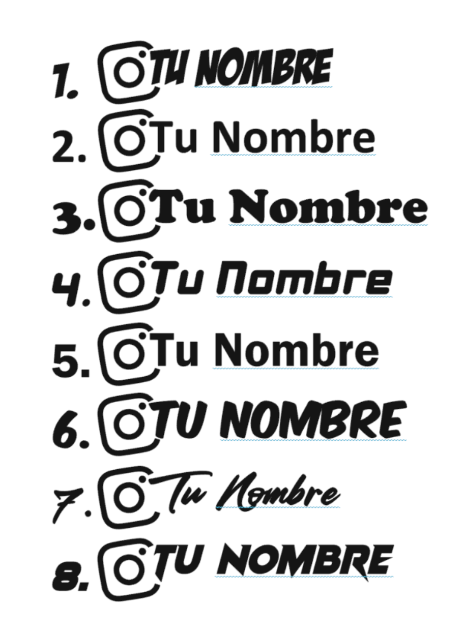 Cubre Matricula Instagram