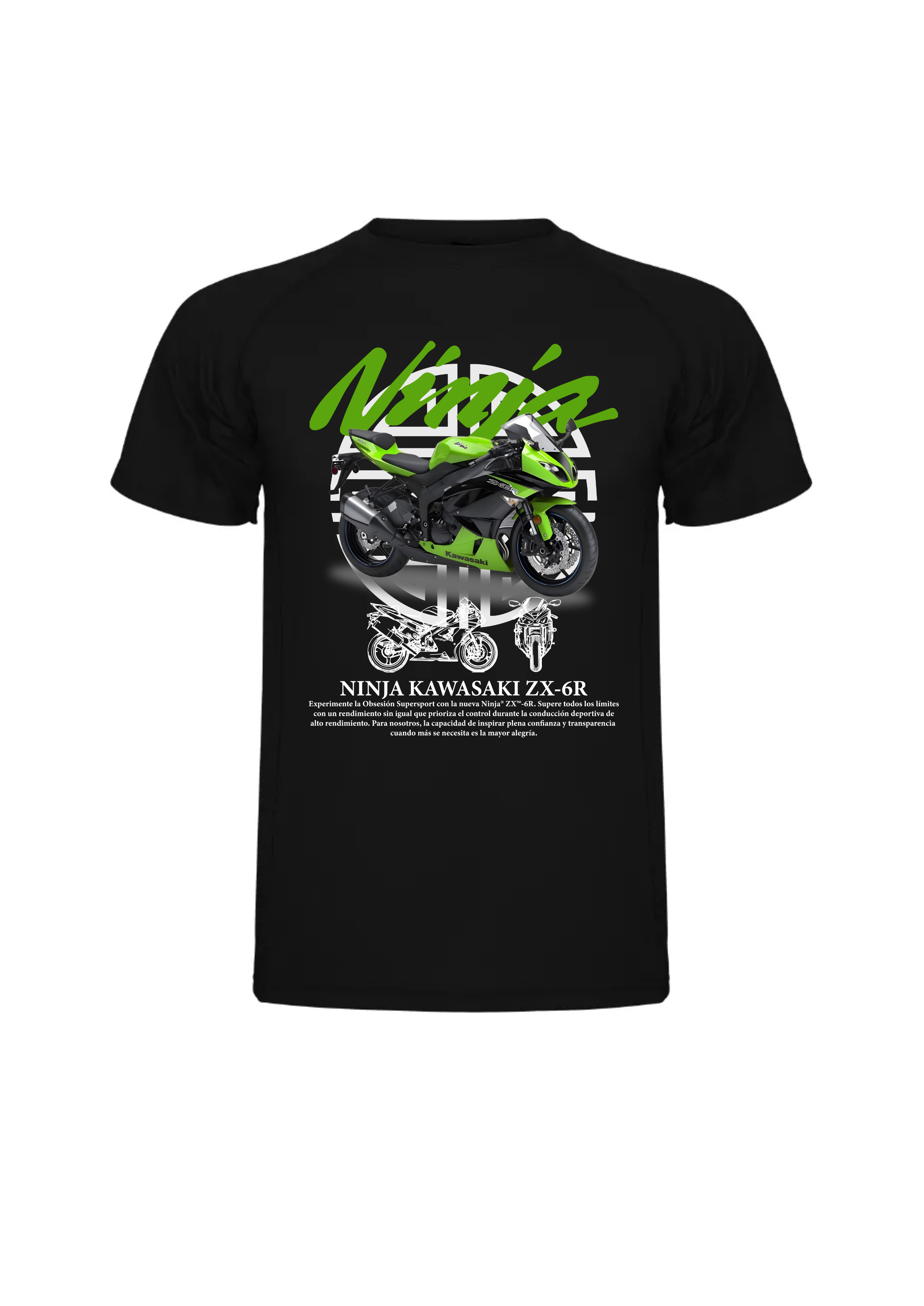 Camiseta Kawasaki Ninja ZX-6R