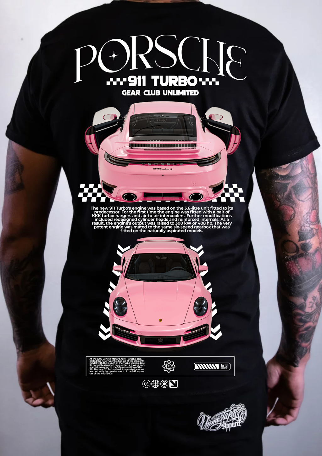 Camiseta Porsche 911 Turbo S