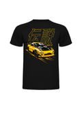 Camiseta Mazda RX-7 amarillo