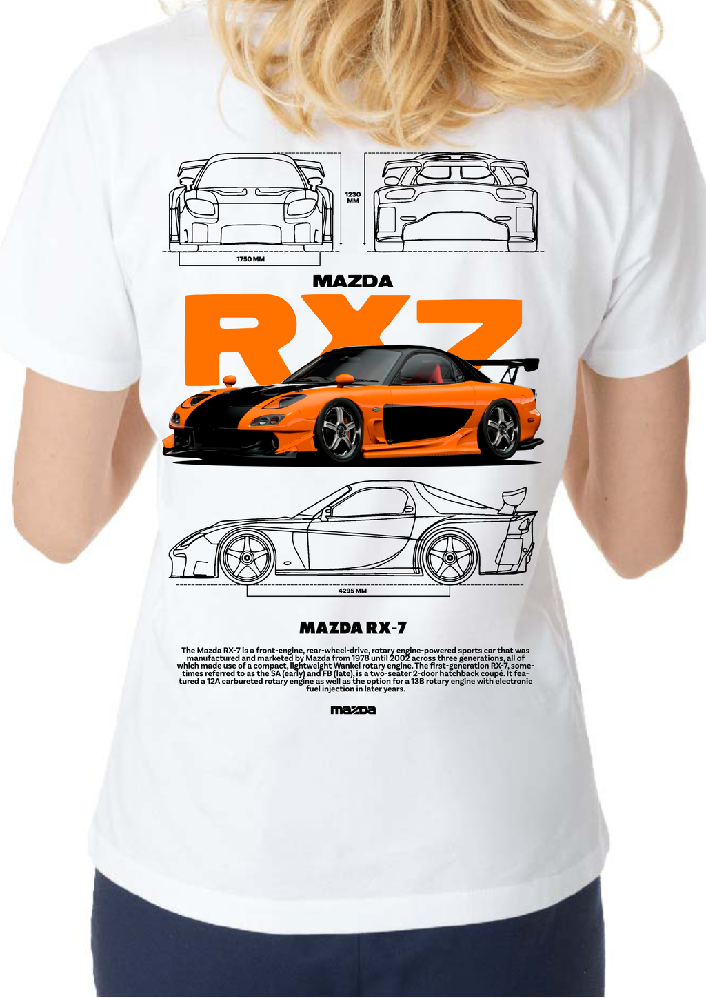 Camiseta Mazda RX-7