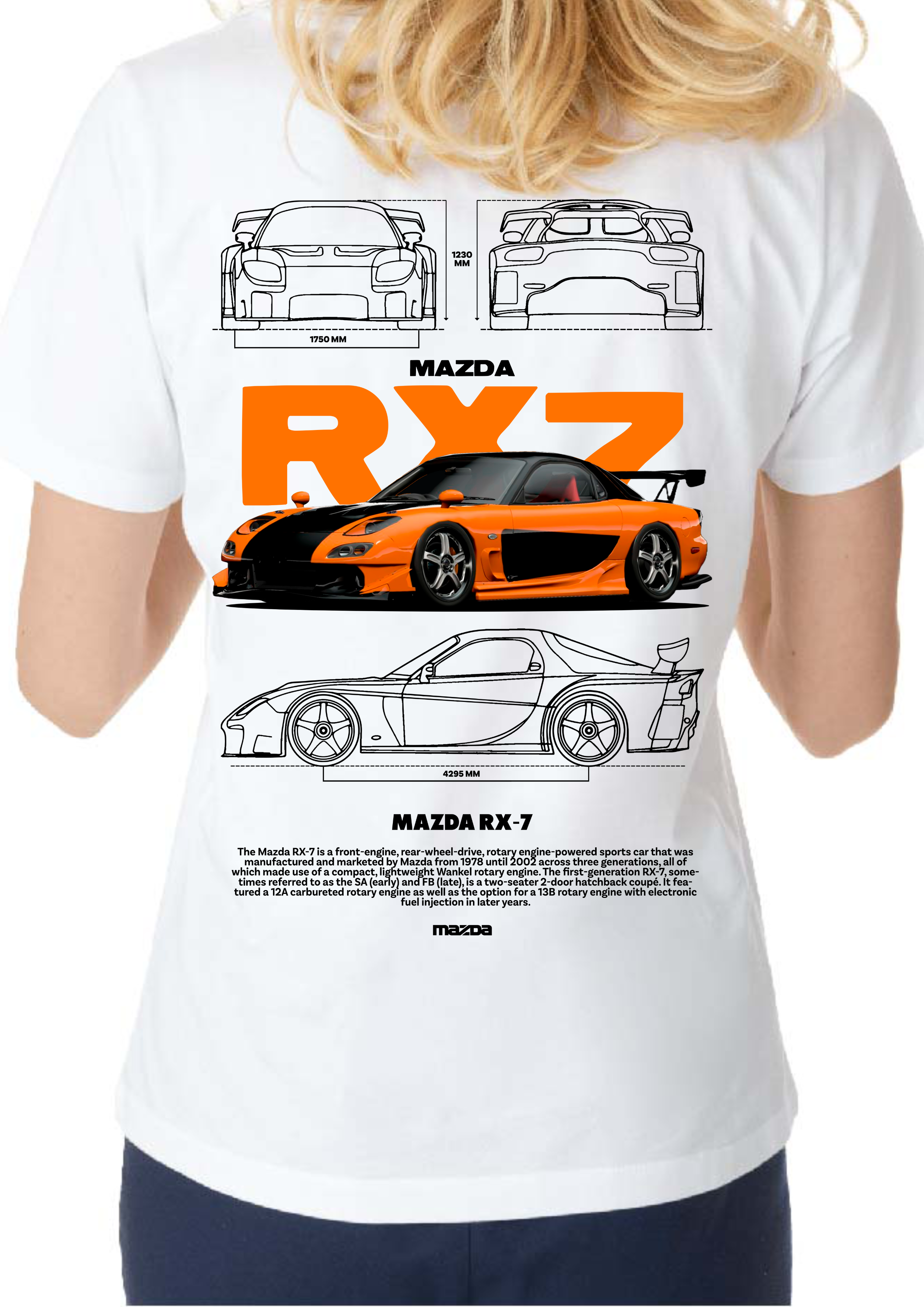 Camiseta Mazda RX-7
