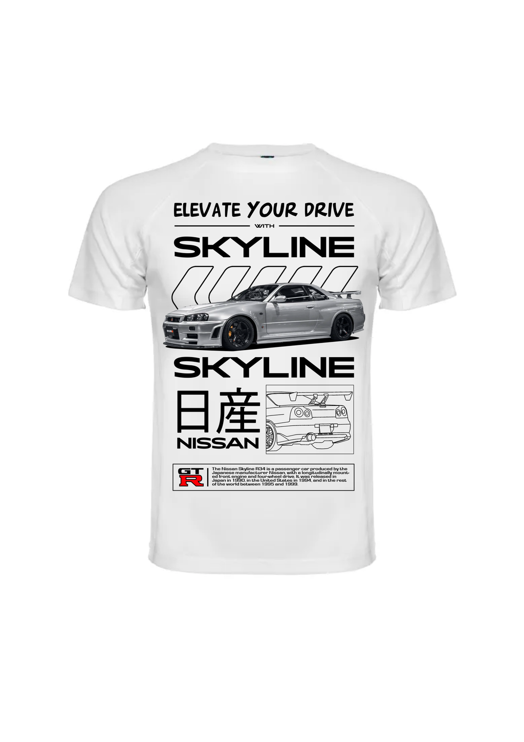 Camiseta Nissan Skyline