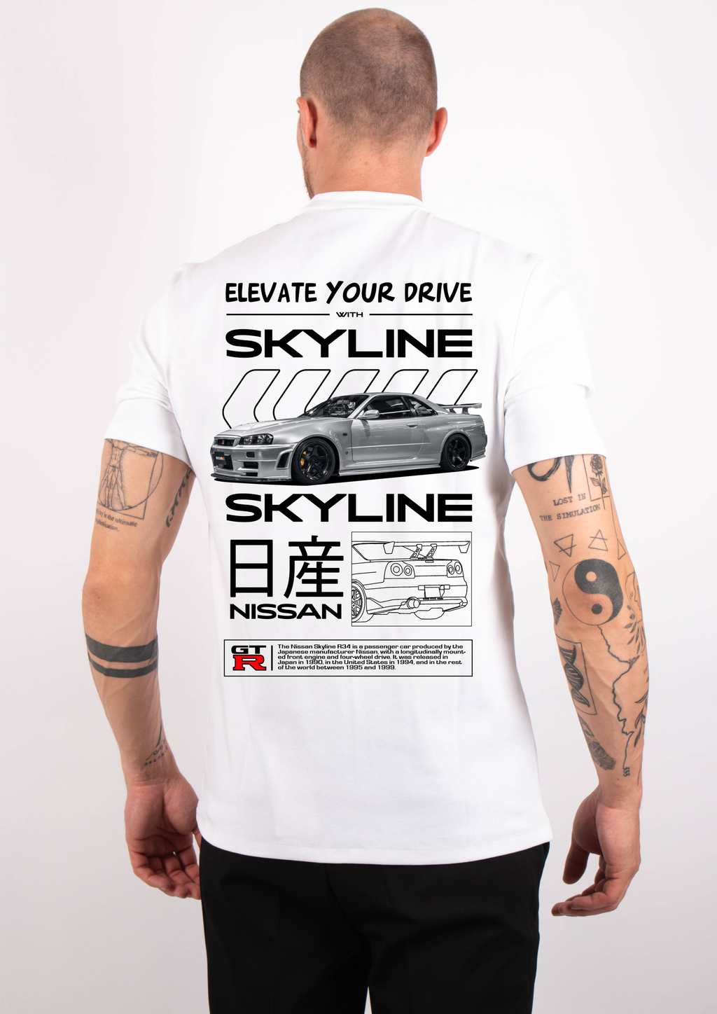 Camiseta Nissan Skyline