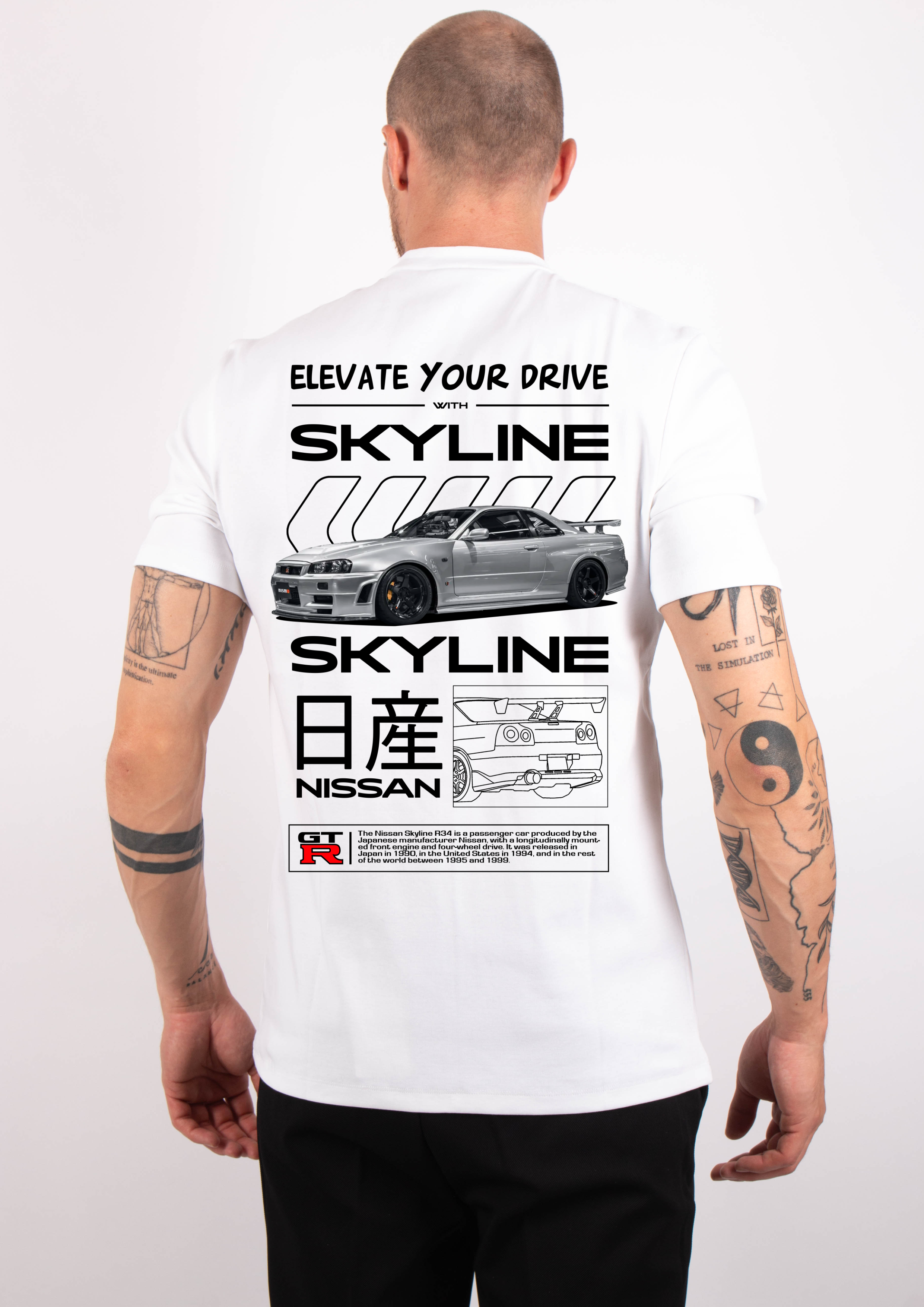 Camiseta Nissan Skyline