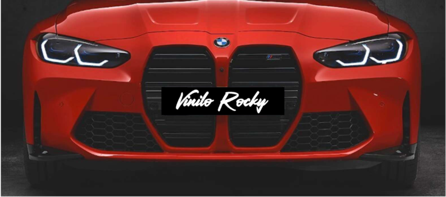 Vinilo Rocky Cubre Matriculas