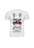 Camiseta Yamaha YZF R6 Blanca