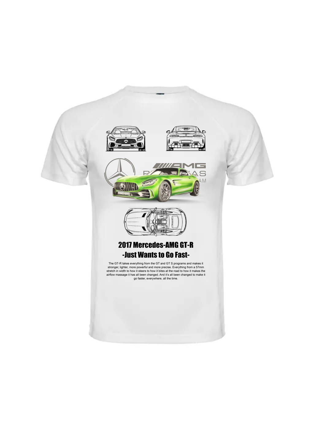 Camiseta AMG GT-R