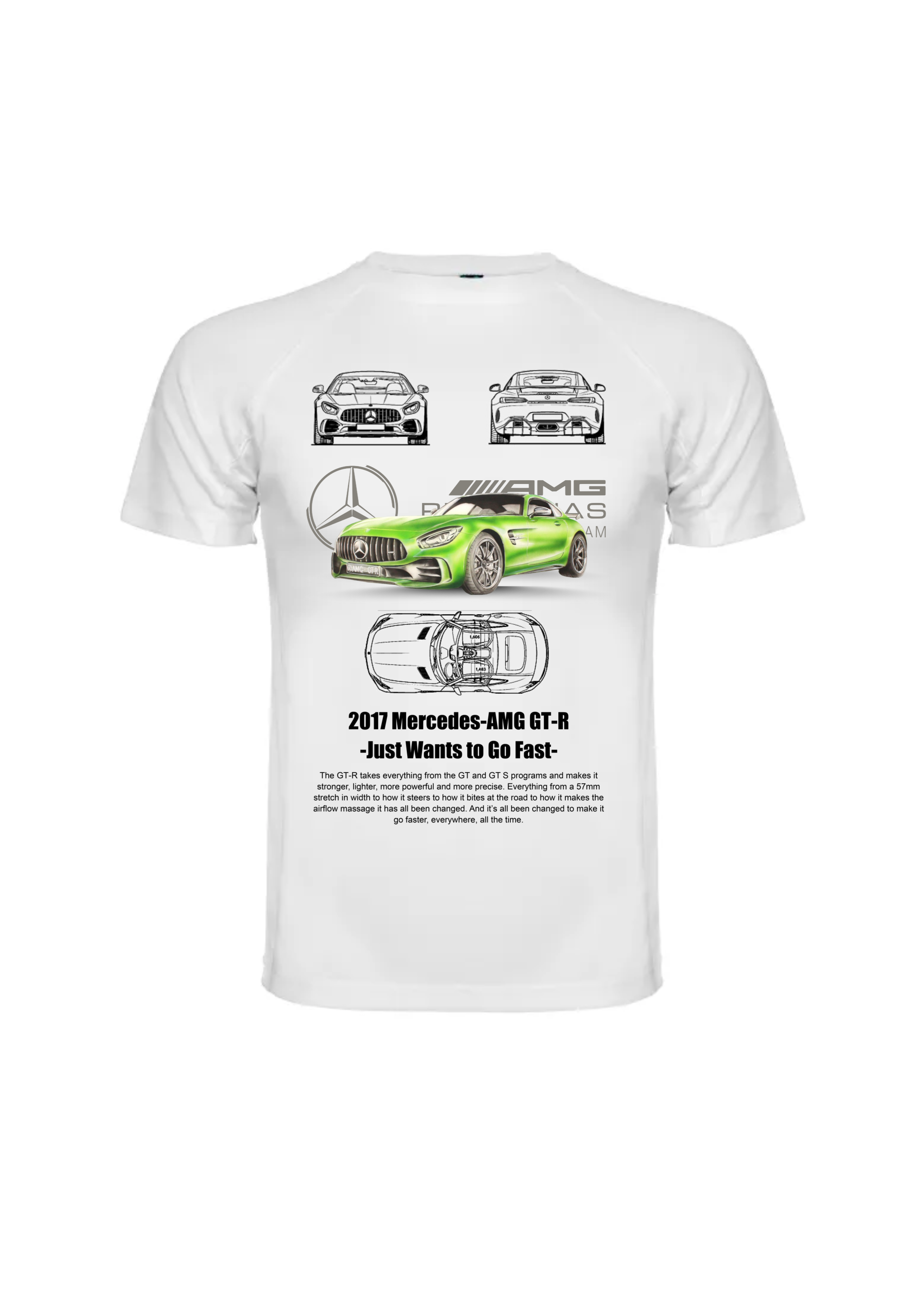 Camiseta AMG GT-R