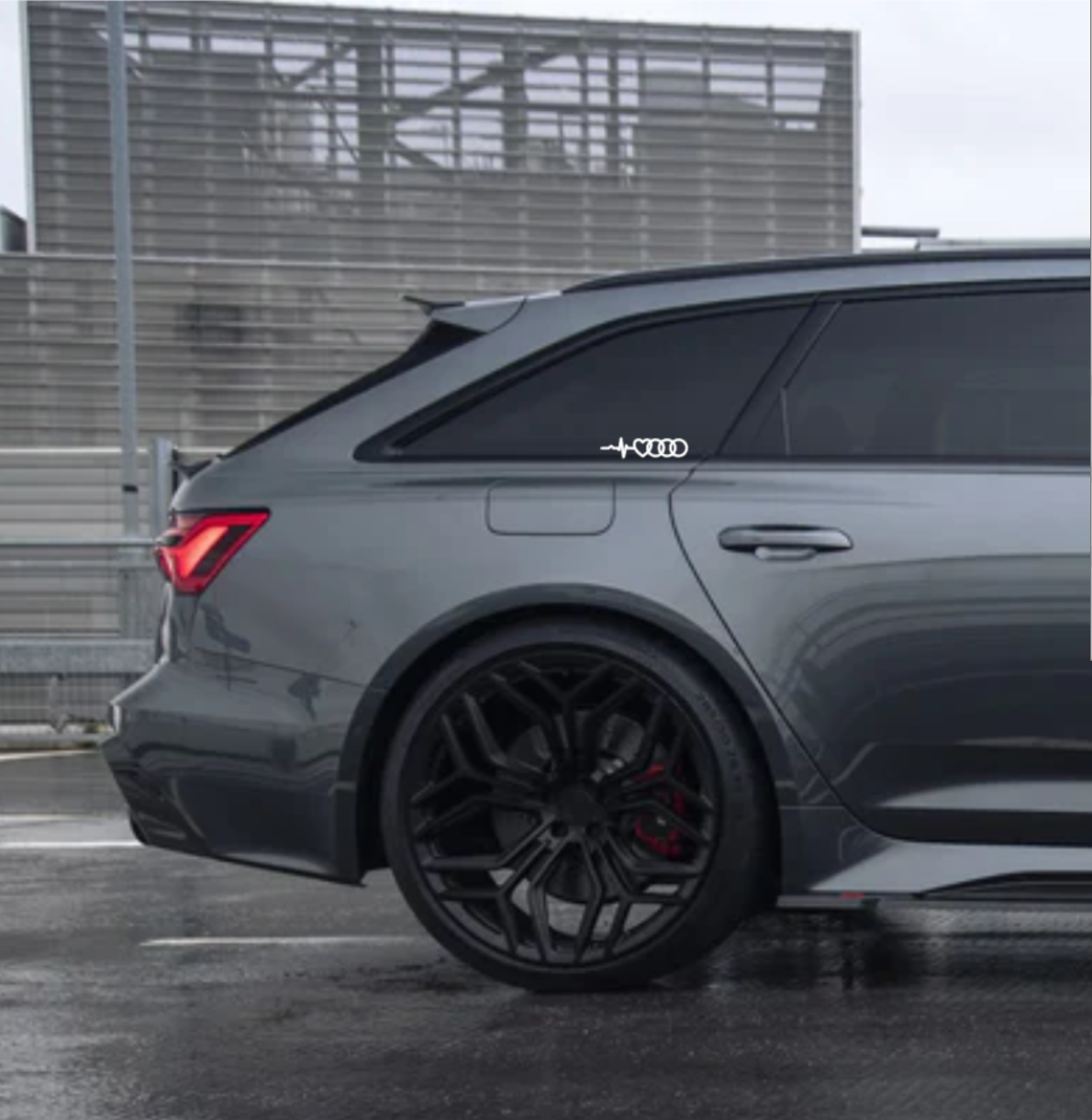 Pegatina: AUDI Love