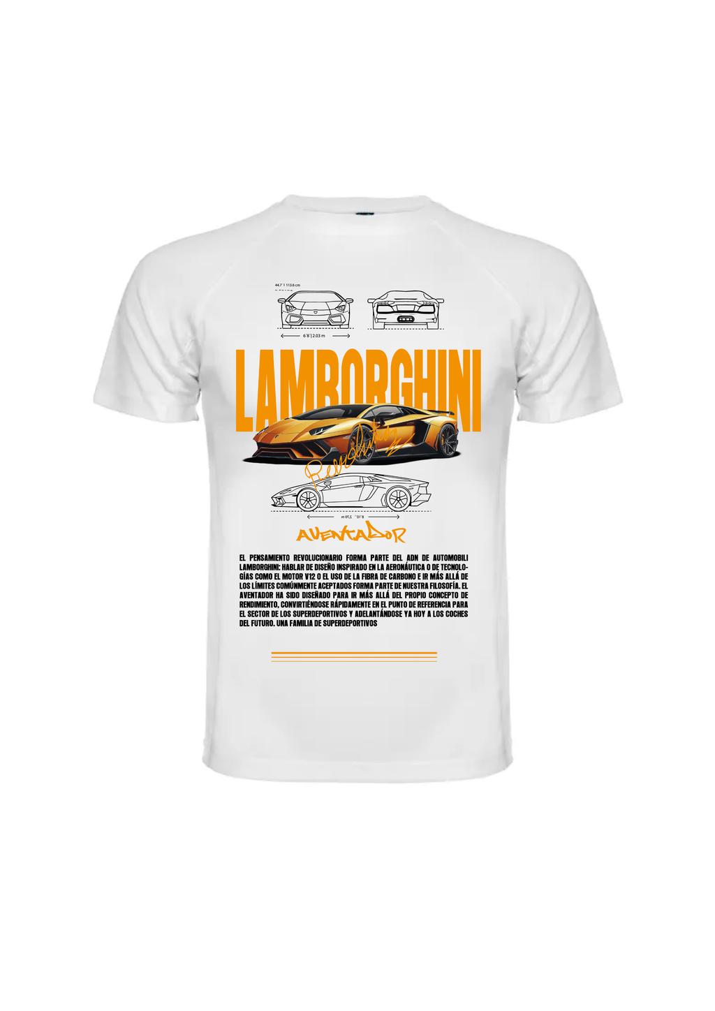 Camiseta Lamborgini Aventador
