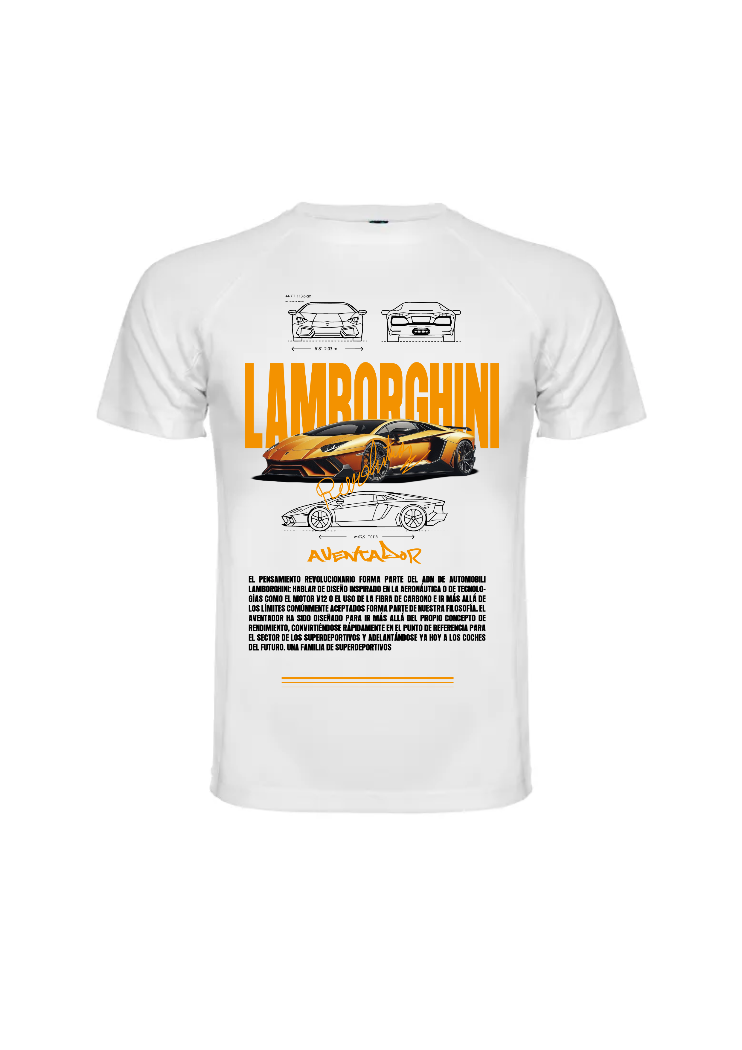 Camiseta Lamborgini Aventador