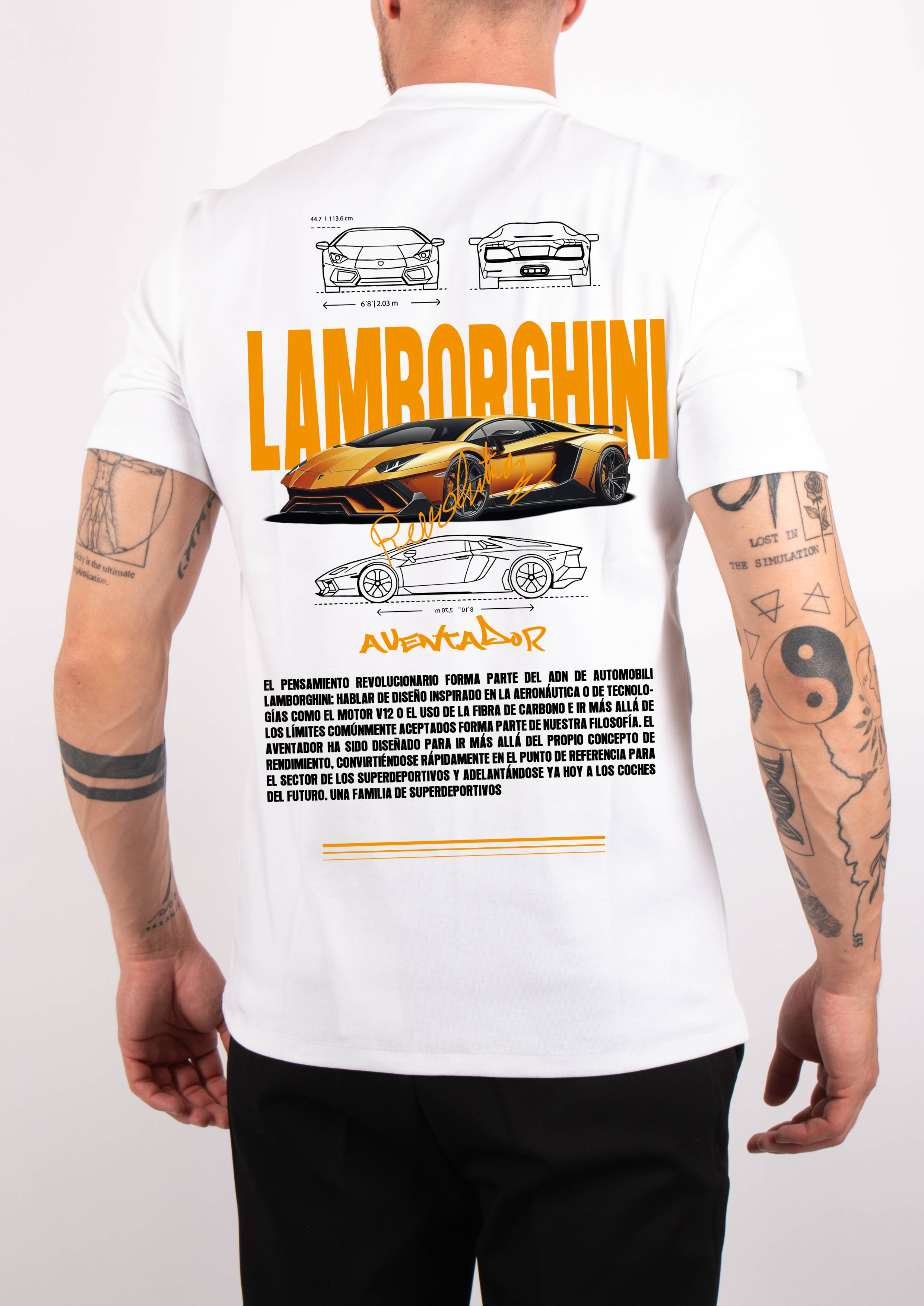 Camiseta Lamborgini Aventador
