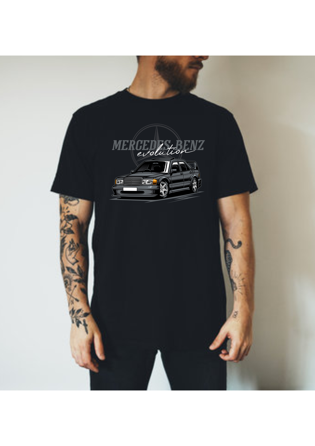 Camiseta Mercedes Benz Evolution