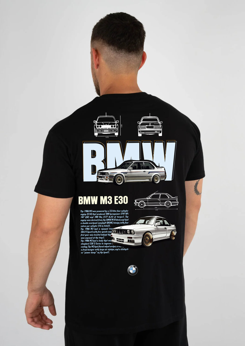 Camiseta BMW M3 E30