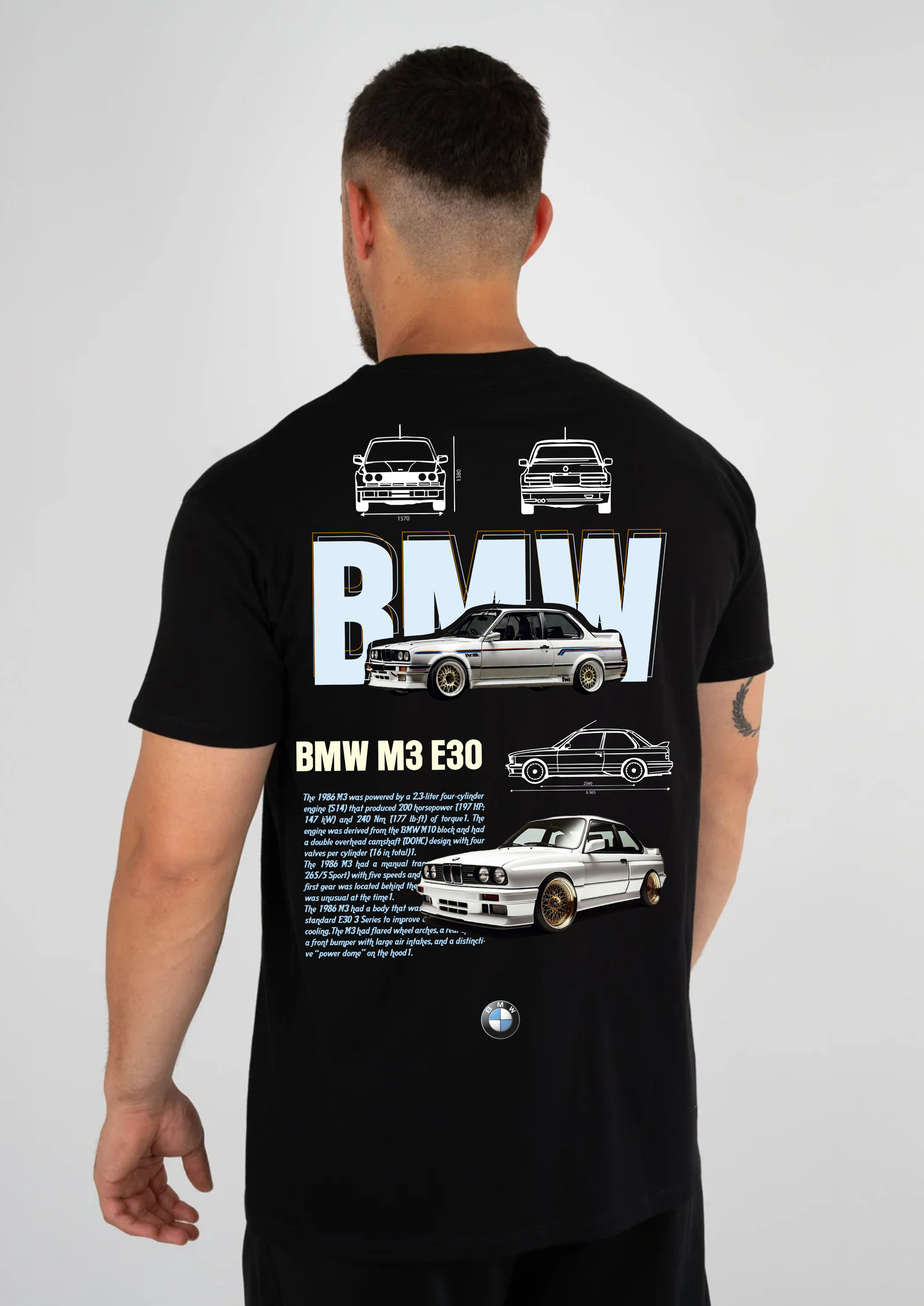 Camiseta BMW M3 E30