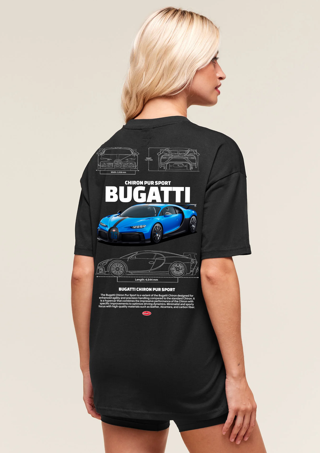 Camiseta Bugati Chiron
