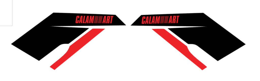 Pegatina: Aleta coche Kit Calamart