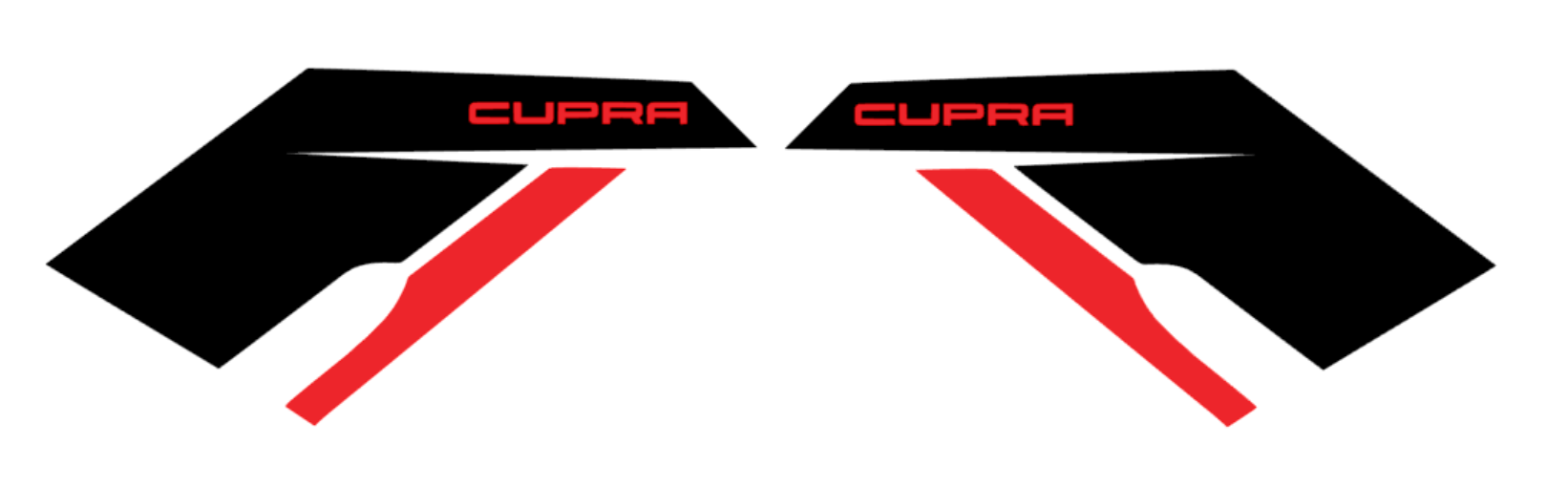 Pegatina: Aleta coche Kit Cupra