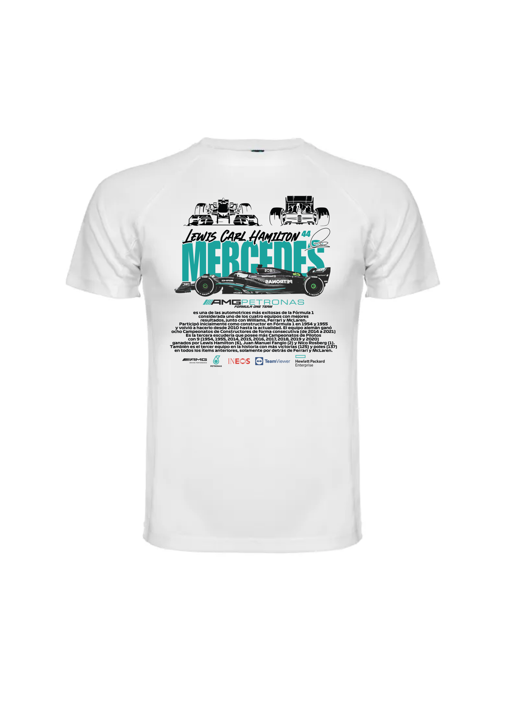 Camiseta Lewis Carl Hamilton