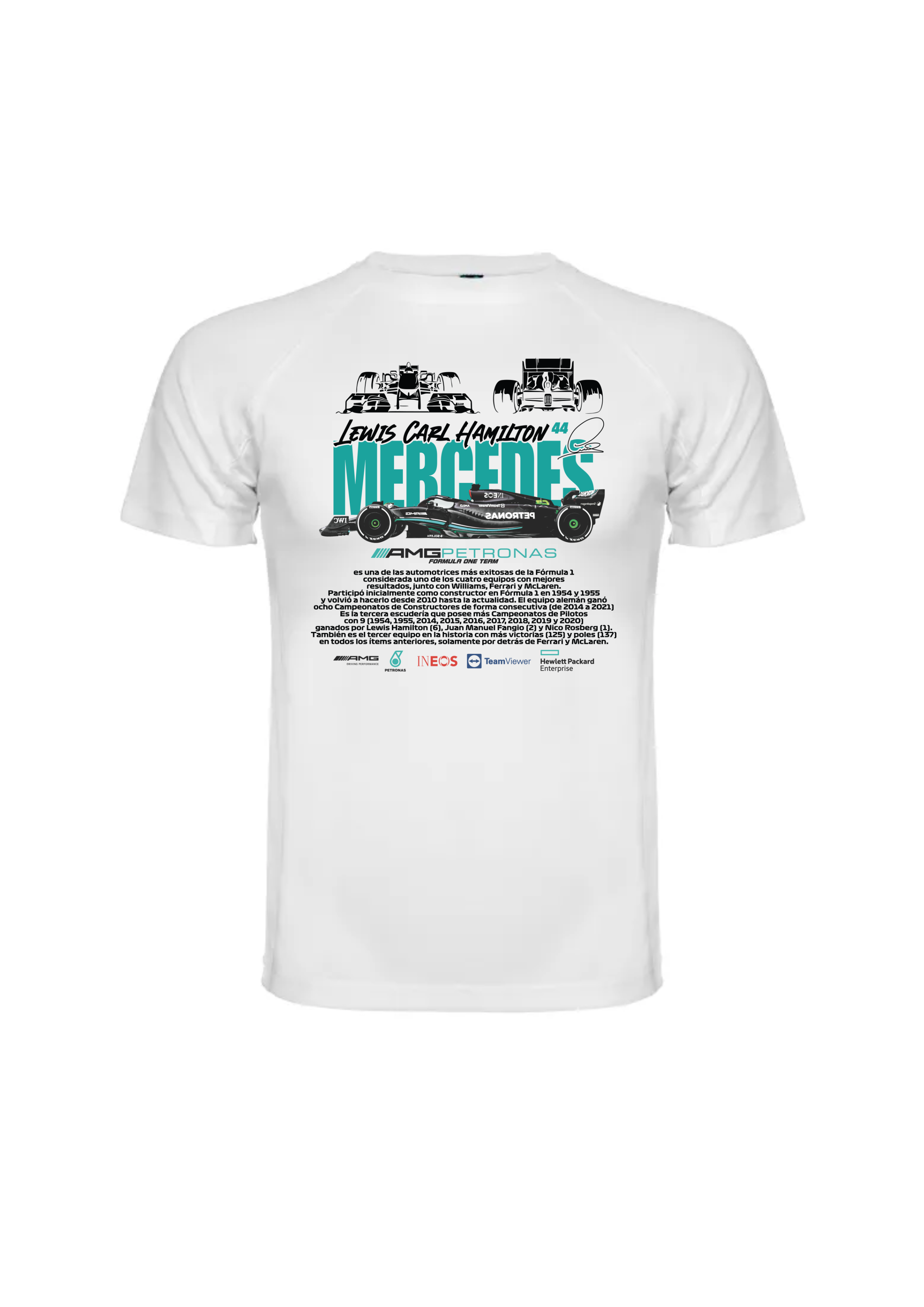 Camiseta Lewis Carl Hamilton