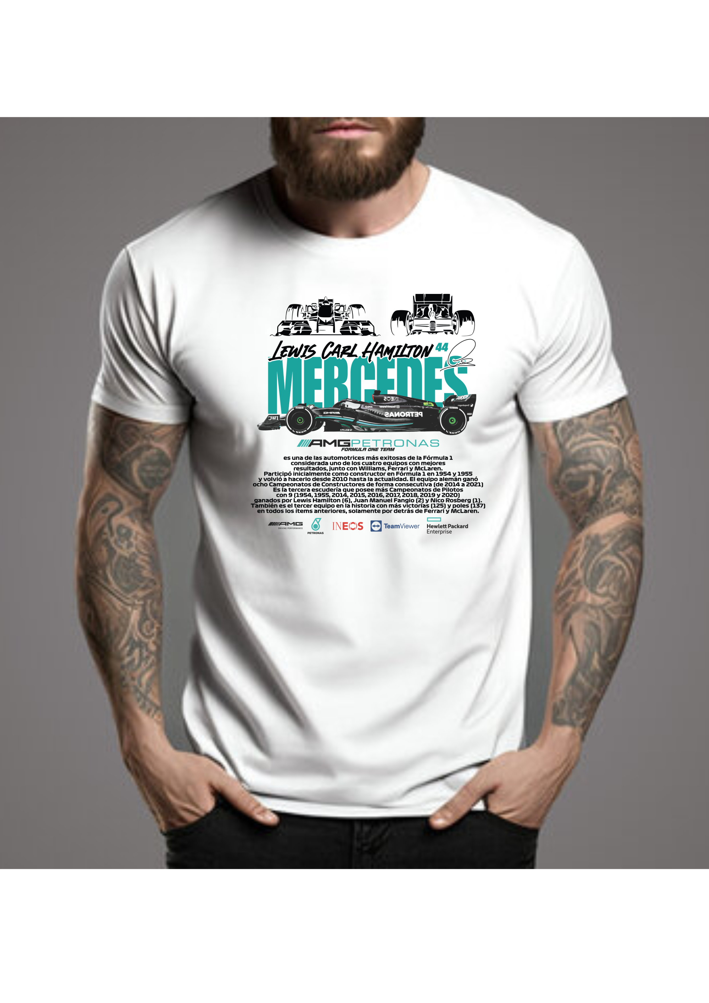 Camiseta Lewis Carl Hamilton
