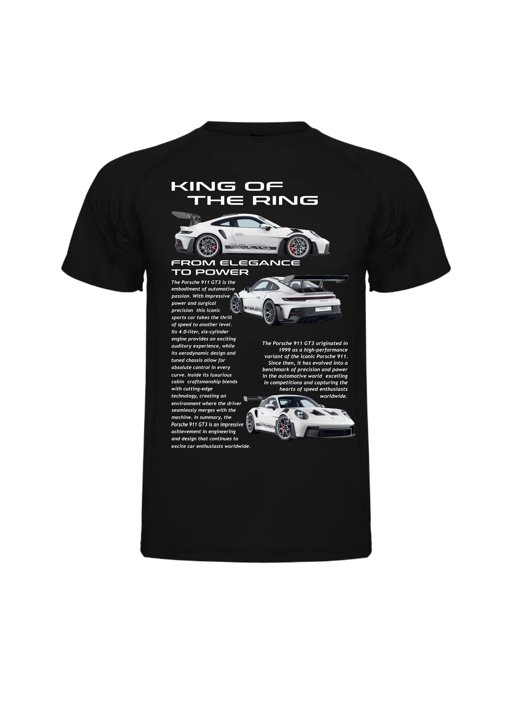 Camiseta Porsche King Of The Ring