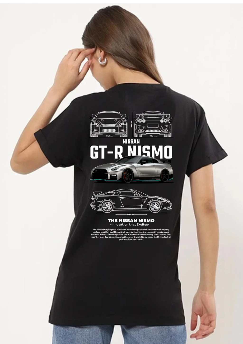 Camiseta Nissan GT-R Nismo