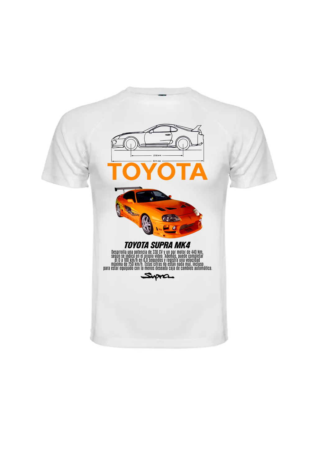 Camiseta Toyota Supra MK4