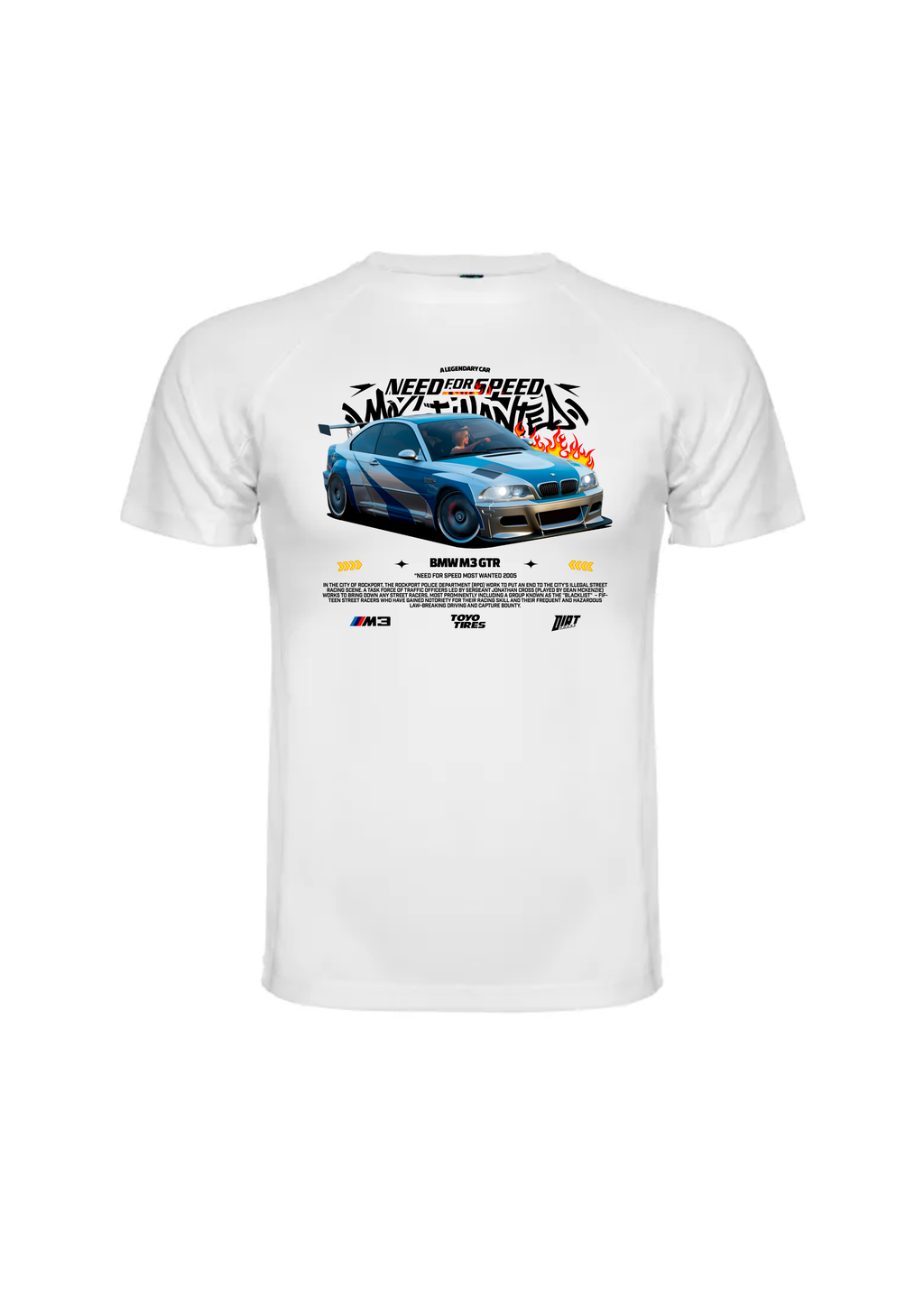 Camiseta NFS Most Wanted