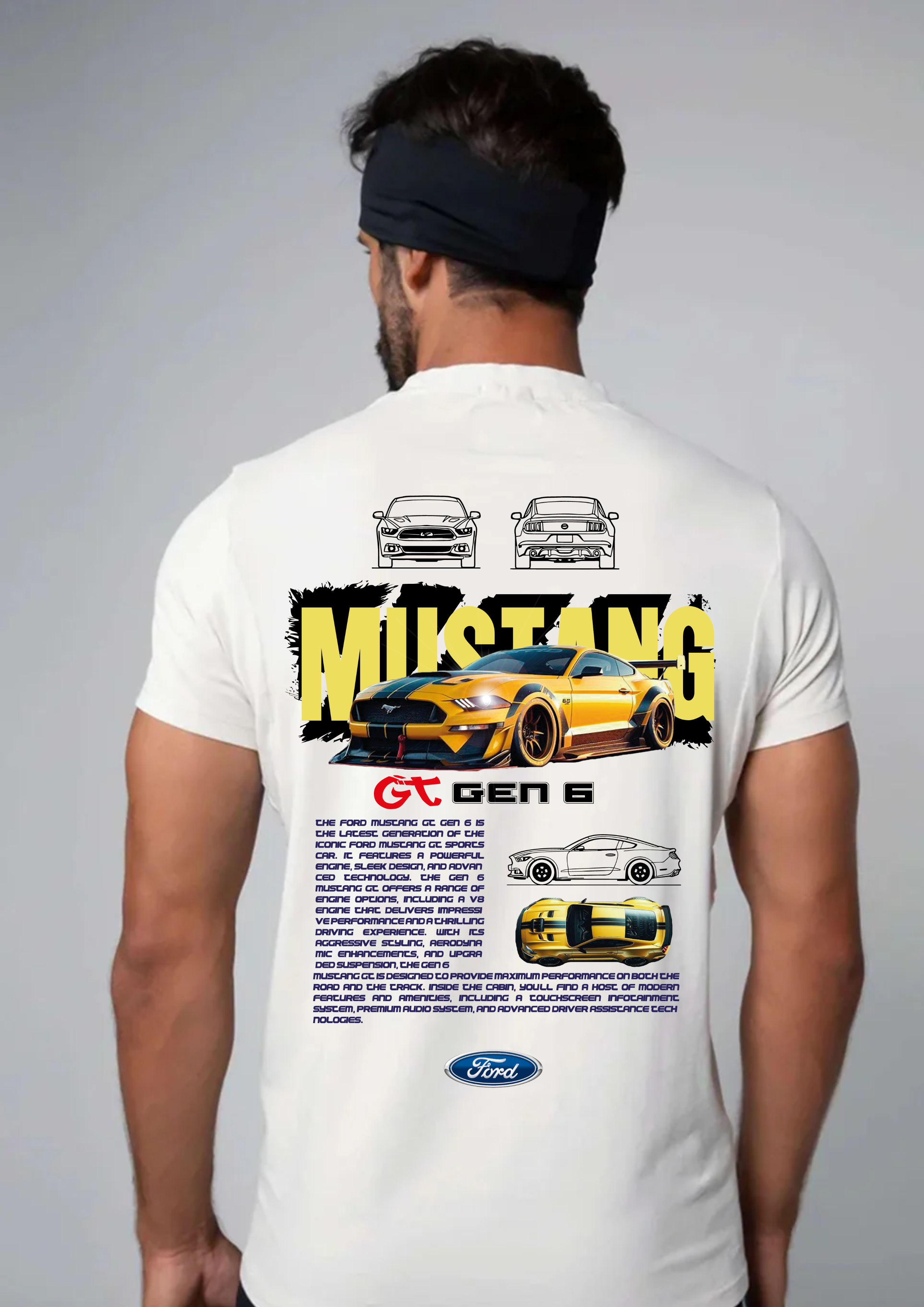Camiseta Mustang GT Gen 6