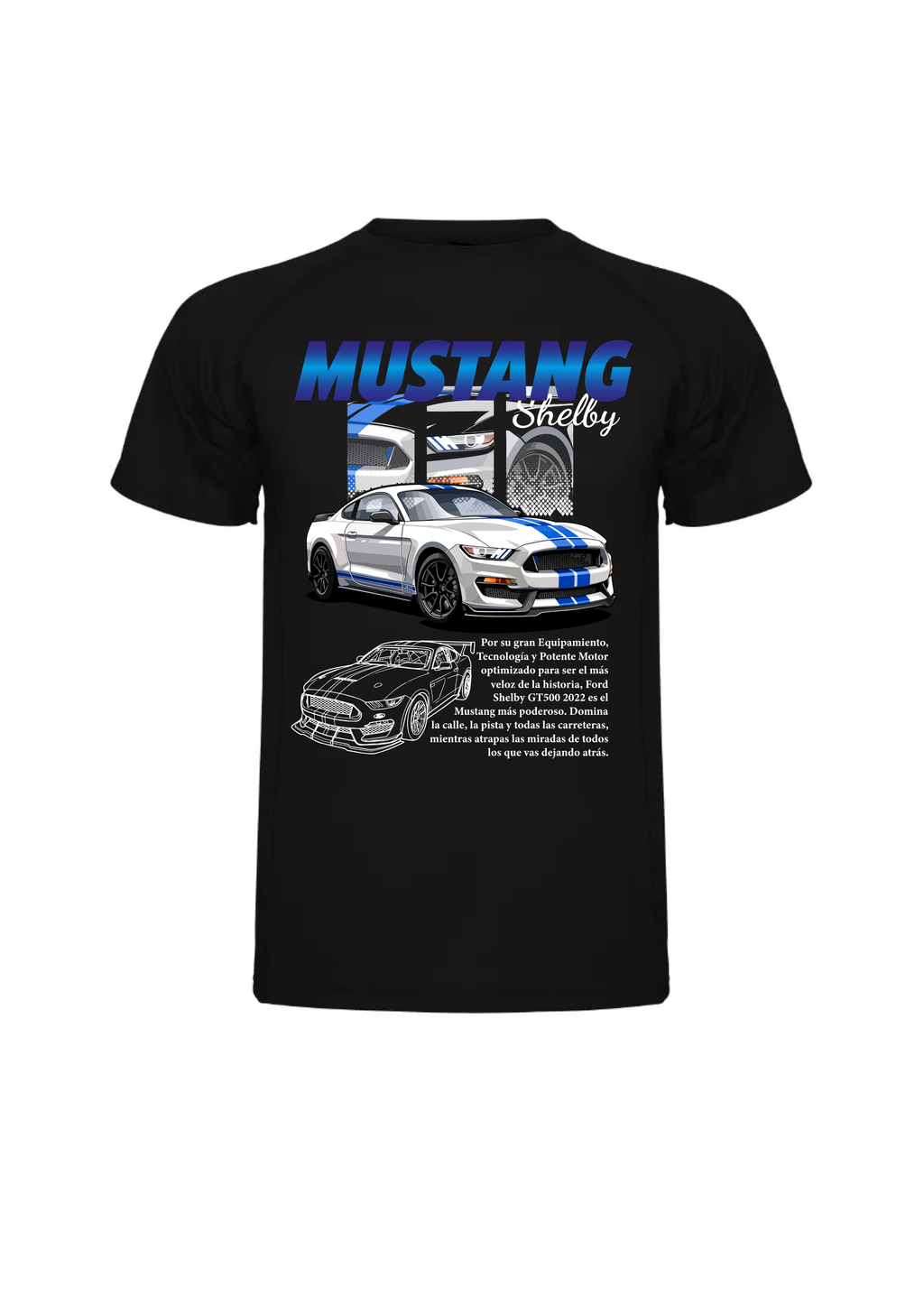 Camisetas Shelby Mustang