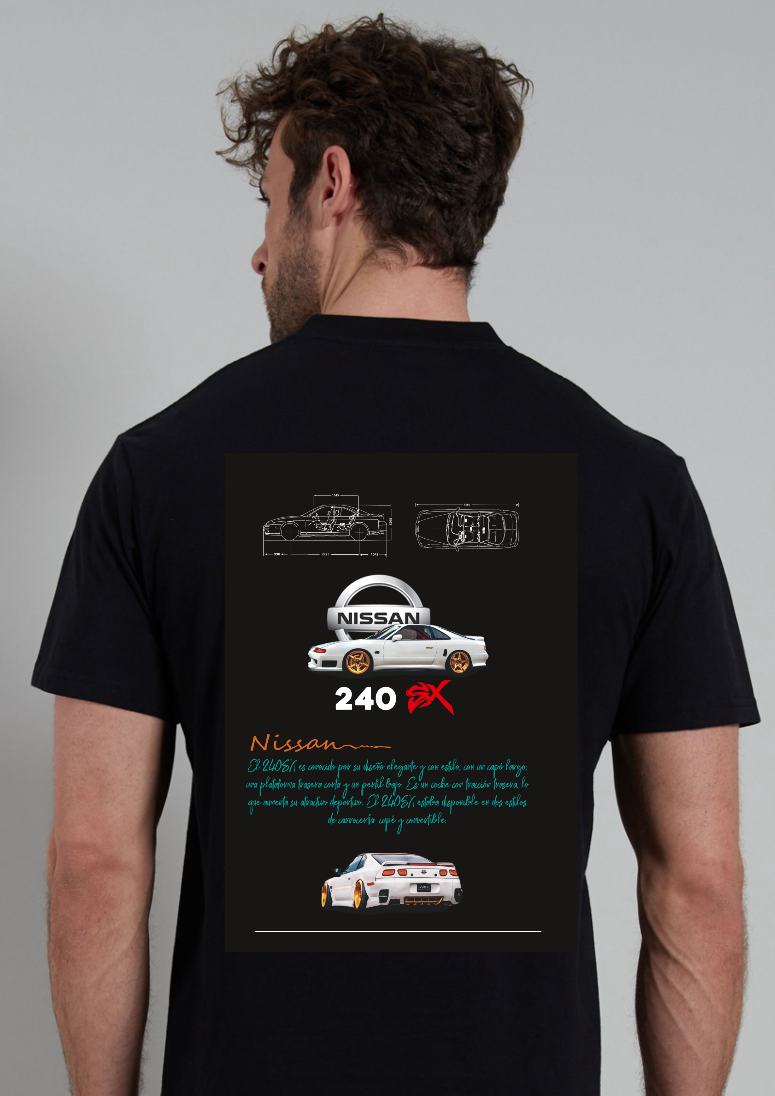 Camiseta Nissan 240 SX