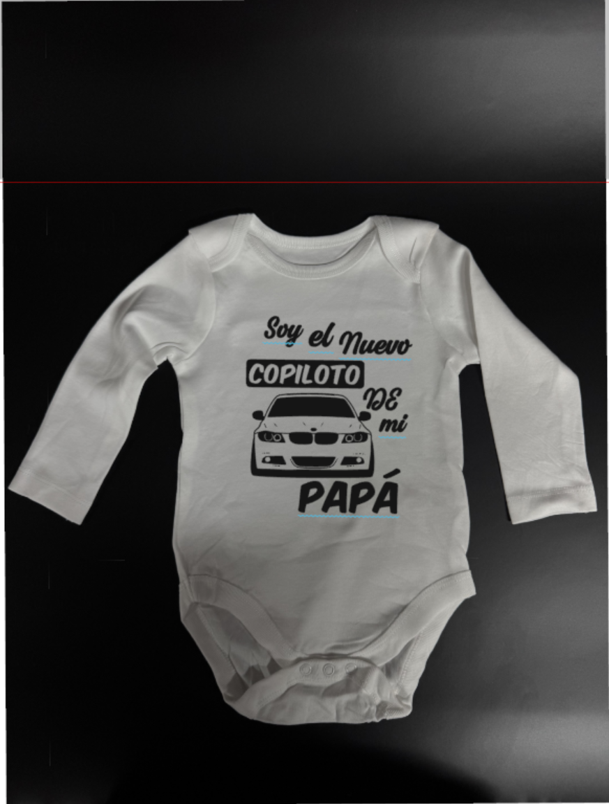 Body bebe: Copiloto de PAPA BMW