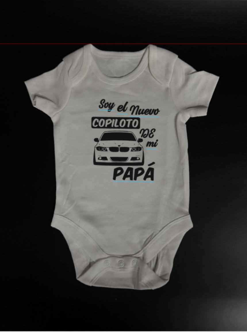 Body bebe: Copiloto de PAPA BMW